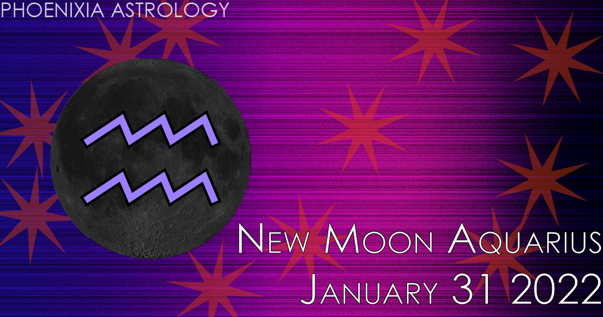 New Moon Aquarius – January/February 2022 – Harness the Chaos