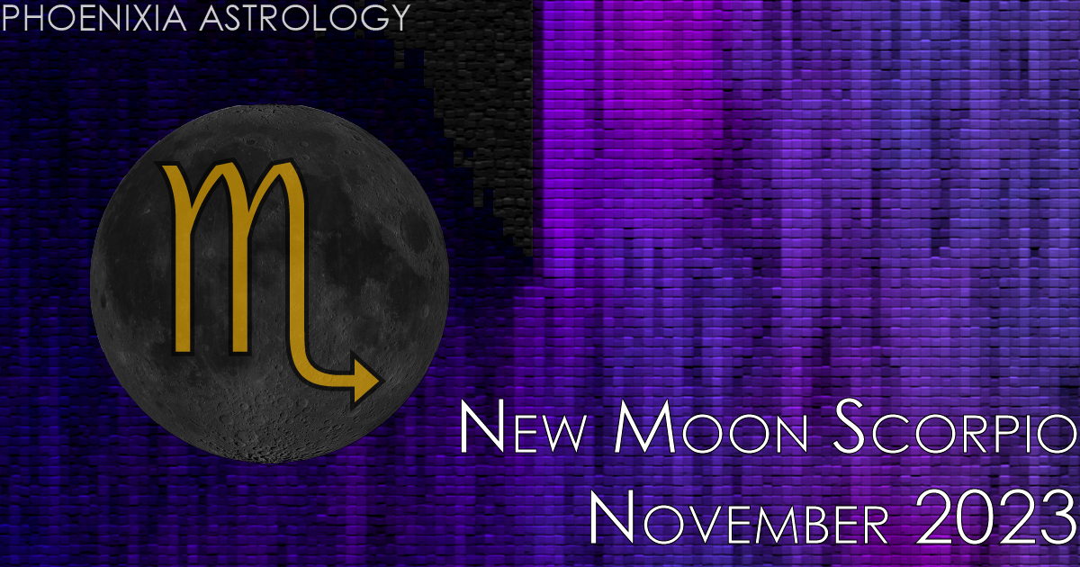 New Moon Scorpio 2023 header image