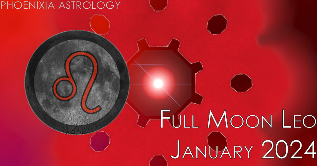 Full Moon Leo - January 2024 - Phoenixia Astrology